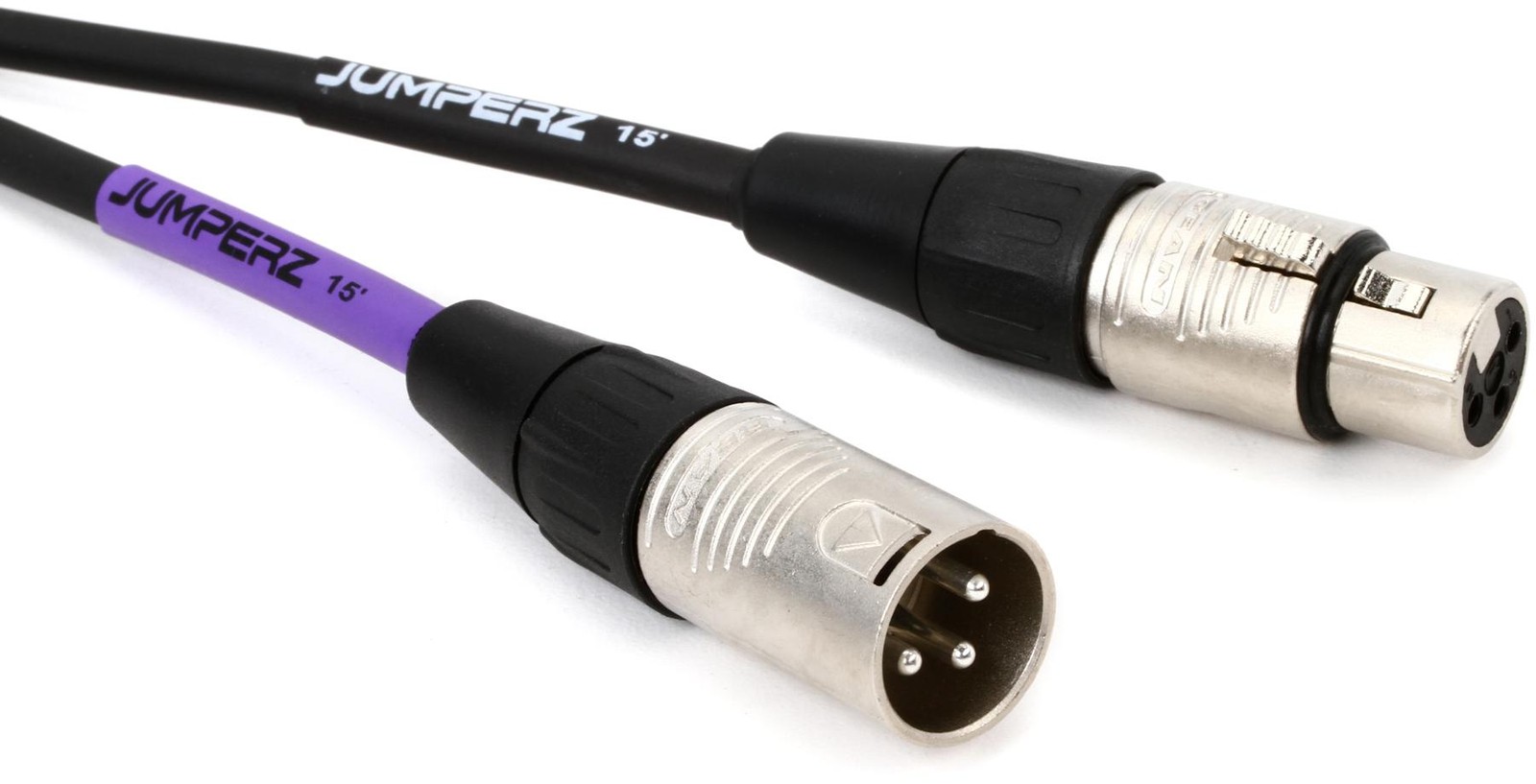 Микрофонный кабель JUMPERZ JBM-15 Blue Line длиной 15 футов 8190₽