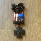 Spanish War Veterans medal with American Flag Ribbon
