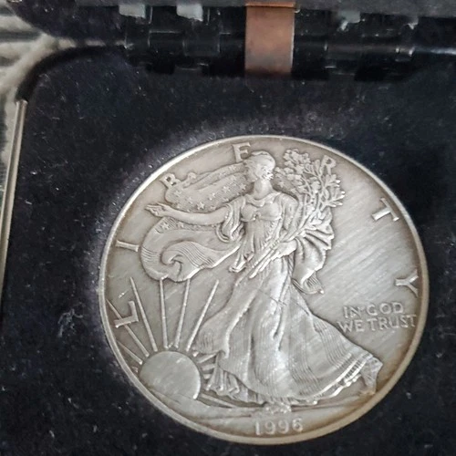 United States Mint American Eagle 1996 1 oz Silver Coin .999 Fine