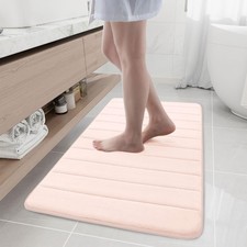 Buganda Memory Foam Bath Mat, 44 x 24, Ultra Soft and Non-Slip Bathroom Rugs,...