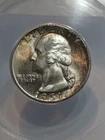 1951 D SILVER WASHINGTON QUARTER MINT STATE 66 MS 66 ANACS CHOICE UNCIRCULATED