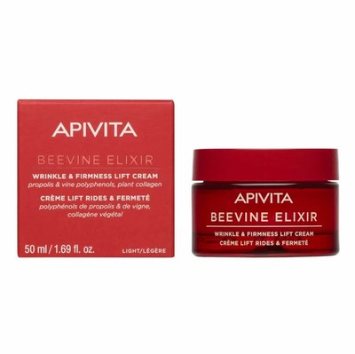 Apivita BeeVine Wrinkle & Firmness Lift Cream - Light Texture,50ml,96% natural