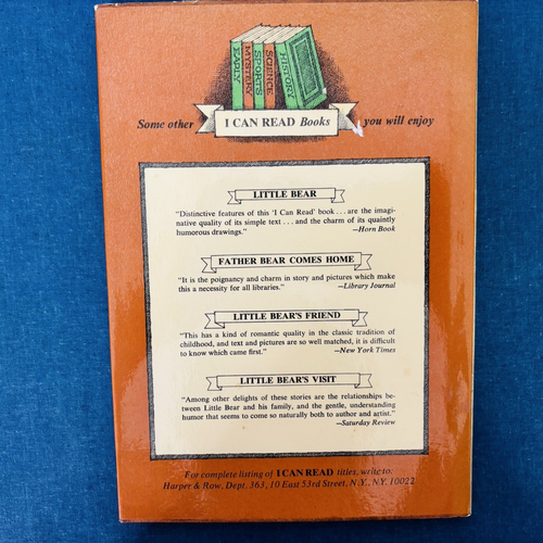 Little Bear's Visit by Else Minarik 1961 An I CAN READ Book Vintage Dust Cover - Picture 2 of 5