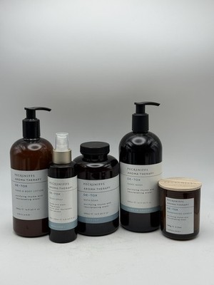 Designer Pecksniffs Aromatherapie De-Tox Handwäsche & Kerzen Set  