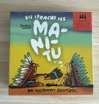Die Sprache des MA-NI-TU Das vertrackte Silbenspie Drei Magier Spiele/Schmidt
