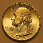 Nicer Low Mintage 1948 P Washington Quarter