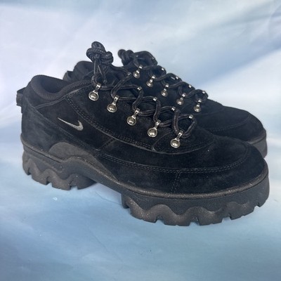 New Nike Lahar Low 'Triple Black' DB9953-001 Women's Shoes Size