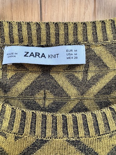 Abito maglione Zara stile retrò taglia M - vestibilità 10/12 - Foto 4 di 4