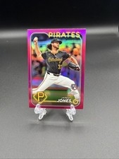2024 Topps Chrome Jared Jones #96 Pink Refractor Rookie Pittsburgh Pirates +Base