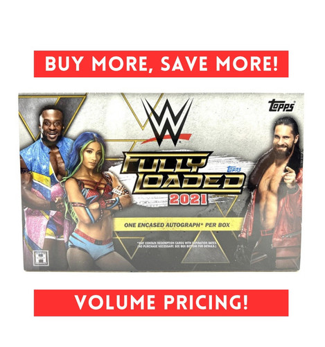 2021 Topps WWE Fully Loaded Wrestling Hobby Box SEALED RARE ๐ฅ