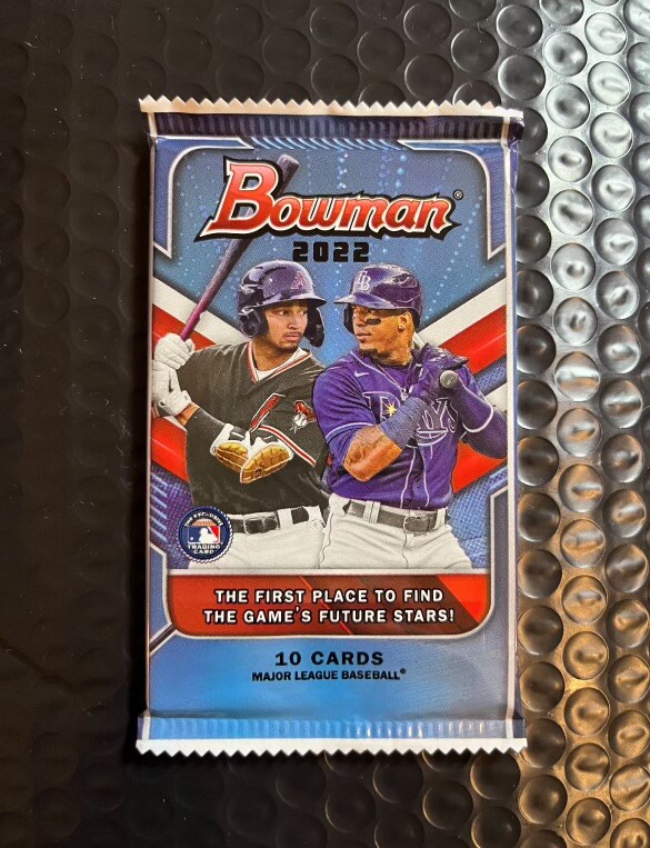 2022 Bowman Baseball Pack Guaranteed Autographed Card Hot Pack Jackson Chourio?