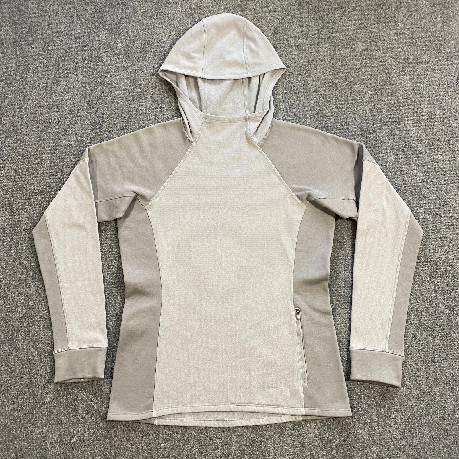 The North Face FlashDry Versitas Pullover Hoodie Womens Medium Gray Lightweight