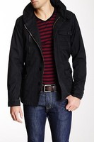 Micros Roosevelt Men's Black Hooded Cotton Jacket Sz.xl Micros Roosevelt Men's Black Hooded Cotton Jacket Sz.xl