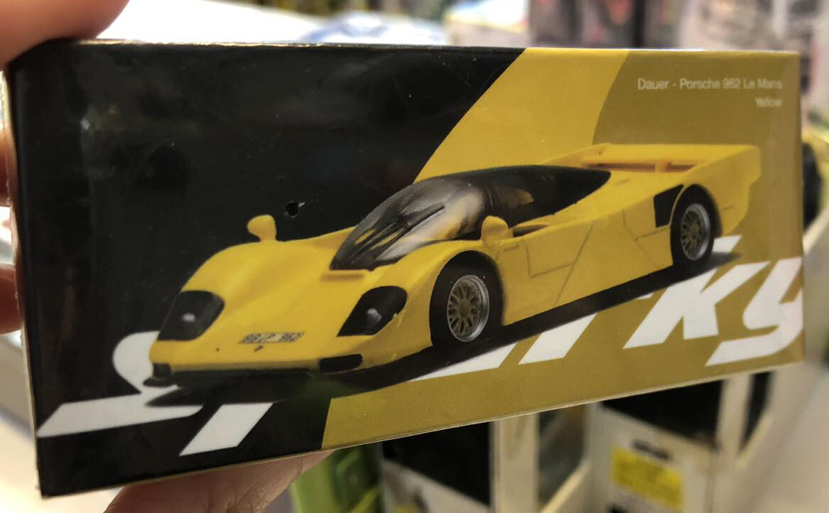 MAY 2024 TINY SPARKY 1/64 Porsche Dauer 962 Le Mans Yellow