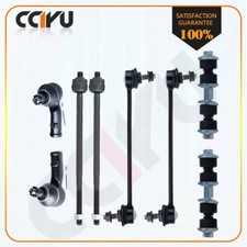 8pcs Suspension Steering Parts Tie Rod End Sway Bar Link For 00-06 Ford Focus