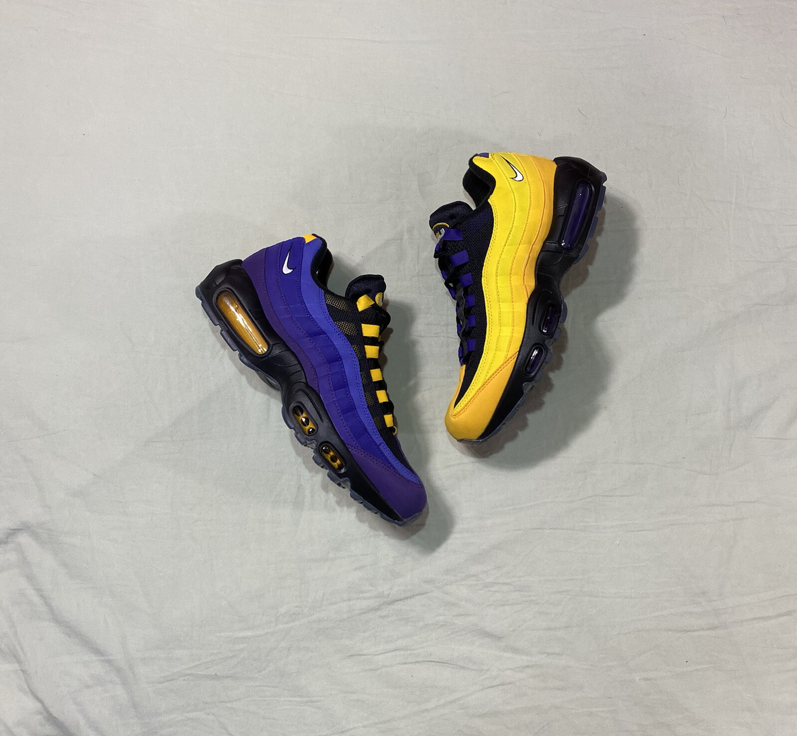 air max 95 lakers