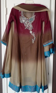 banarsi long frock