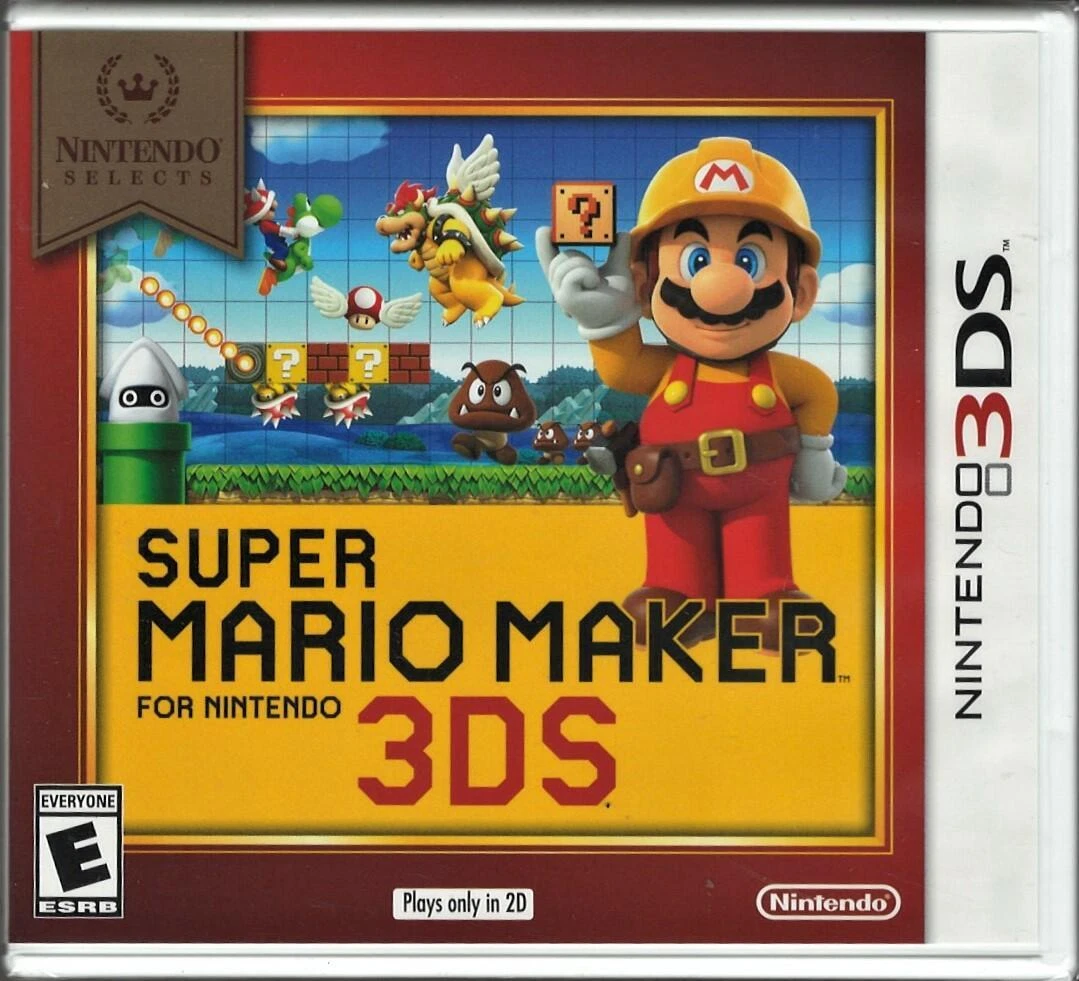 Mario maker nintendo 3ds sale