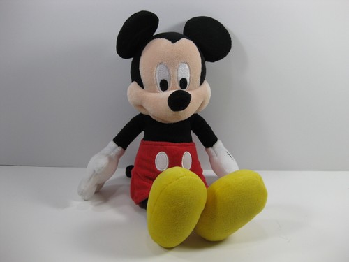 Disney Mickey Mouse 12 Zoll Plüschpuppe rote Shorts klassisches SPIELZEUG - Bild 3 von 5