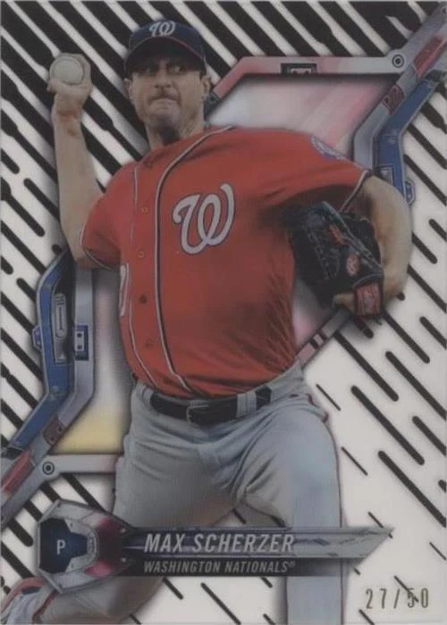 Pattern 1 Waves/Diagonals Black Rainbow Foil