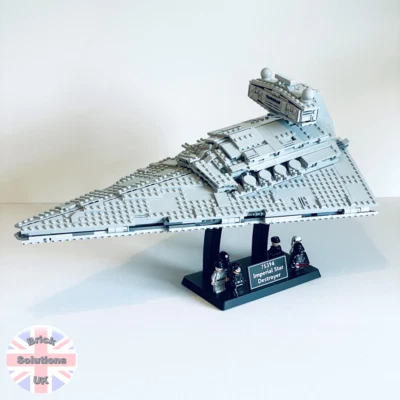 BRICK SOLUTIONS UK Ausstellungsständer für LEGO Star Wars 75394 Imperial Star Destroyer