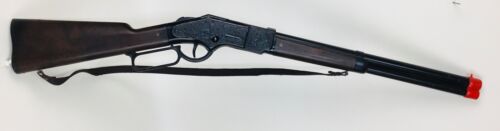 Gonher 93 Vintage Diecast metal plastic rifle toy 8 shots round Spain - Afbeelding 1 van 9