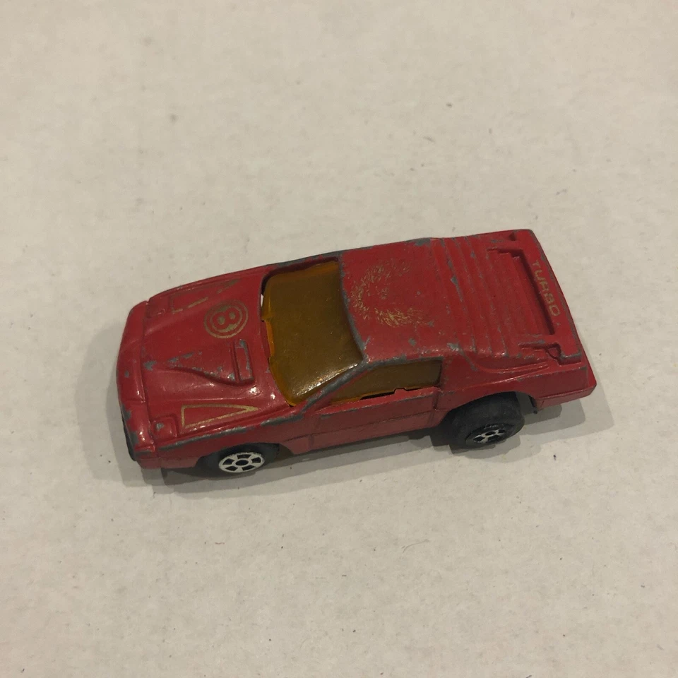 Vintage High Speed Pontiac Firebird Trans-Am Red #8 Toy Die-Cast Car - Image 2 of 4