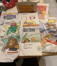 Vintage McDonalds Happy Meal bags and boxes