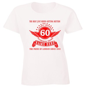 60th birthday tees