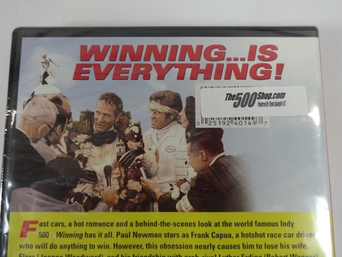 Winning Paul Newman Indianapolis 500 DVD Movie Indy New - Picture 3 of 6