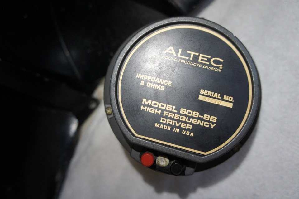 Pair Altec 808-8B Drivers With 511B Horns | eBay