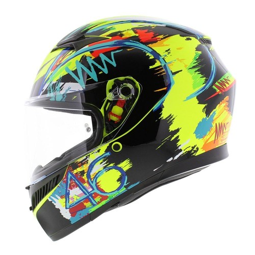 AGV K3 helmet Rossi Winter Test 2019 - Picture 3 of 11