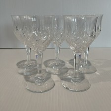 Set 5 Port Liqueur Glasses Stemmed 12cm Tall 70ml Star Design