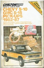 CHEVROLET S-10 & GMC S-15 4-CYL & V6 PETROL / 4-CYL DIESEL 1982-87 REPAIR MANUAL