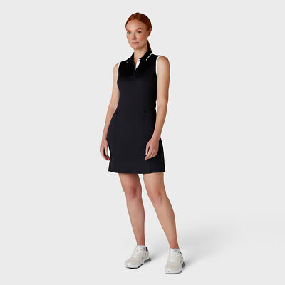 Callaway Ladies Sleeveless Golf Dress in Caviar with White Contrast Trim | eBay UK Callaway Ladies Sleeveless Golf Dress in Caviar with White Contrast Trim | eBay UK