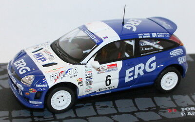 Ford Focus RS WRC Rally 2001 #6 1:43 Ixo/Altaya Modellauto Die-cast