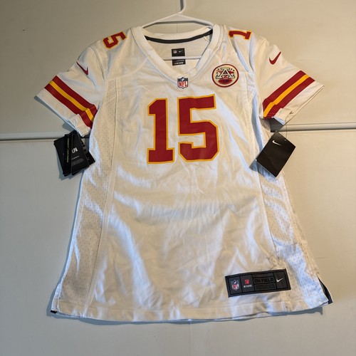 *Read* NWT Women's S Nike NFL Kansas City Chiefs Patrick Mahomes White Jersey