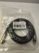 Monoprice 10 Ft Premier Series XLR Female to RCA Male Cable, 16AWG DWK176
