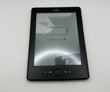 Amazon Kindle D00901 3rd Gen E Book Reader - BROKEN SCREEN - Read Description