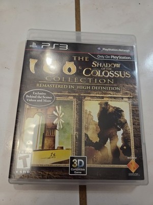 Ico & Shadow of the Colossus Collection Sony PS3 Remastered HD Manual