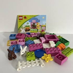 LEGO DUPLO: Pink Brick Box 4623. 30pc Set with Tub