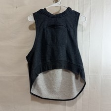 Joy Lab Womens Sleeveless Hooded Sweatshirt T...
