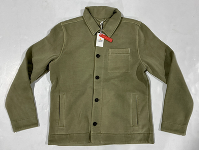 #ad Marine Layer Cloud 9 Fleece Chore Coat Men#x27;s Size Small Vetiver $74.99