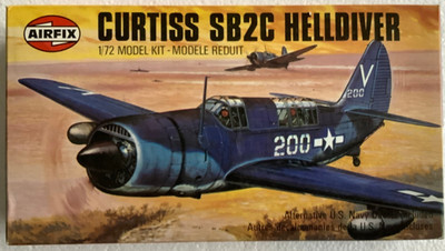  Airfix 02031-0 1/72 Curtiss SB2C ''Helldiver''-versiegelt (GN128-11KB2/3)