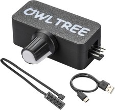 4 Pin 12V PWM Fan Controller with Type C USB Power Cable and 4Pin 5 Way PWM F...