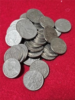 Picker's Bag of x40 CANADA 1928 Nickels CIRCULATED #MF 4338