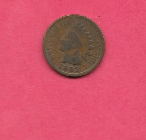 1902-P Indian Head Cent — photo from the most recent tracked eBay sale