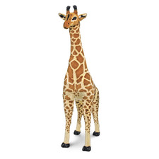 Giant Lifelike Plush Giraffe - Over 4 Feet Tall Stuffed Animal