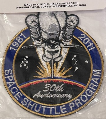 NASA Space Shuttle Program 30th Anniversary Commemorative Patch A-B Emblem