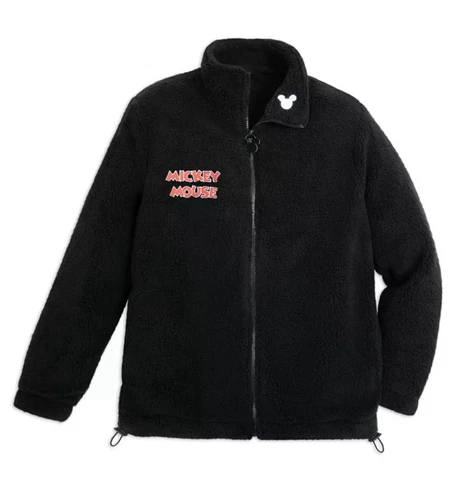 Disney Parks x Cakeworthy Mickey Mouse Adult Fleece Zip Jacket NWT Minnie S L 2X - Picture 9 of 14